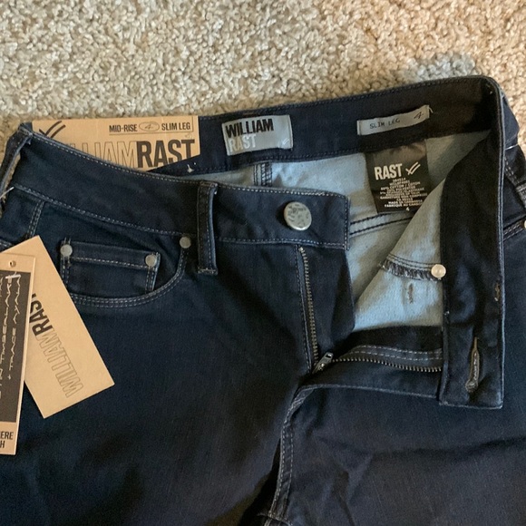 Brand New Mid Rise Dark Wash Jeans - Picture 3 of 6